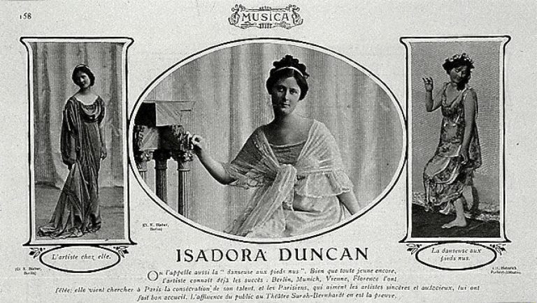 Isadora Duncan: skandalistka i matka tańca nowoczesnego