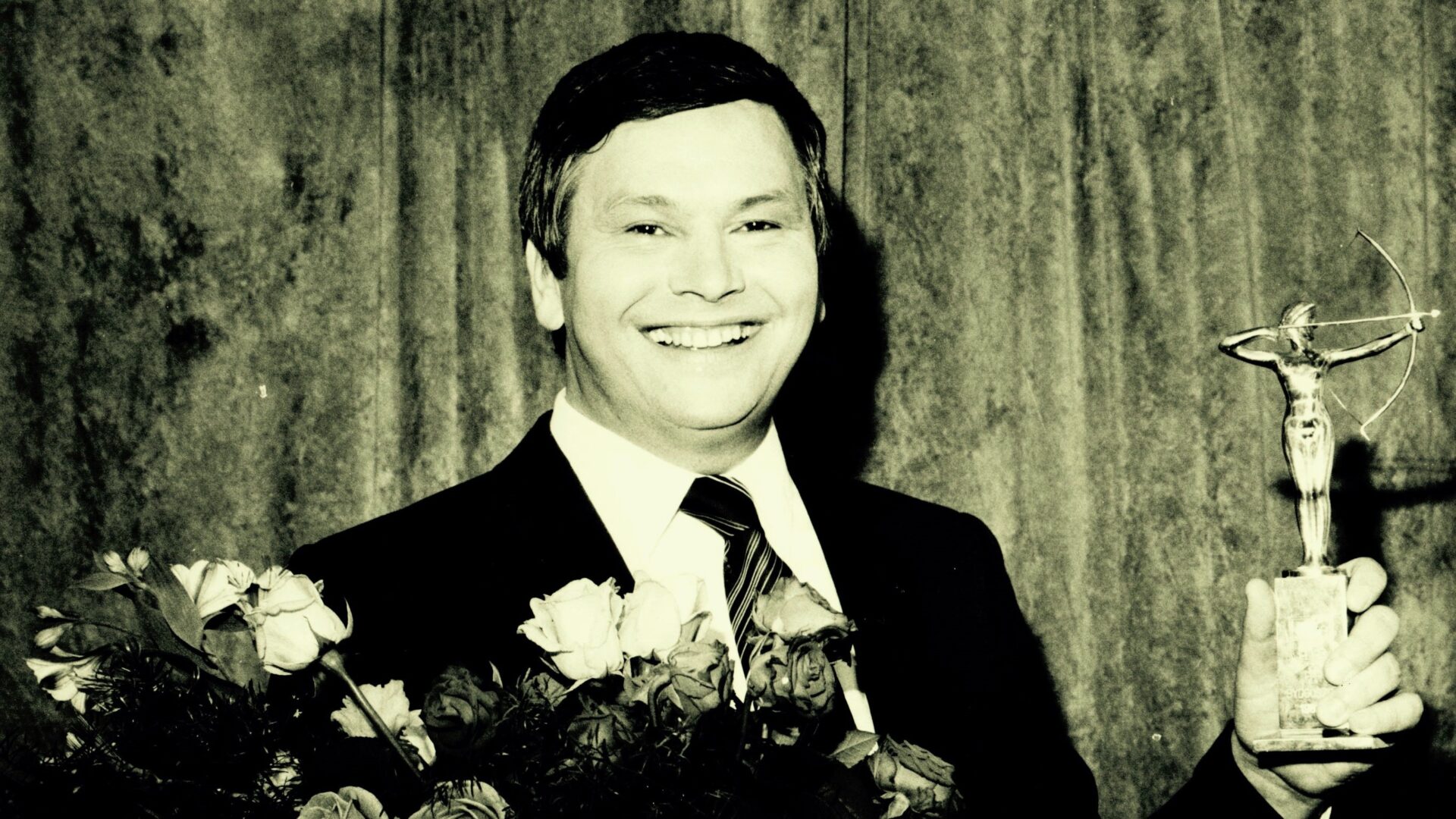 Bogusław Kaczyński z nagrodą Autor Roku (1983) © J. Tarań