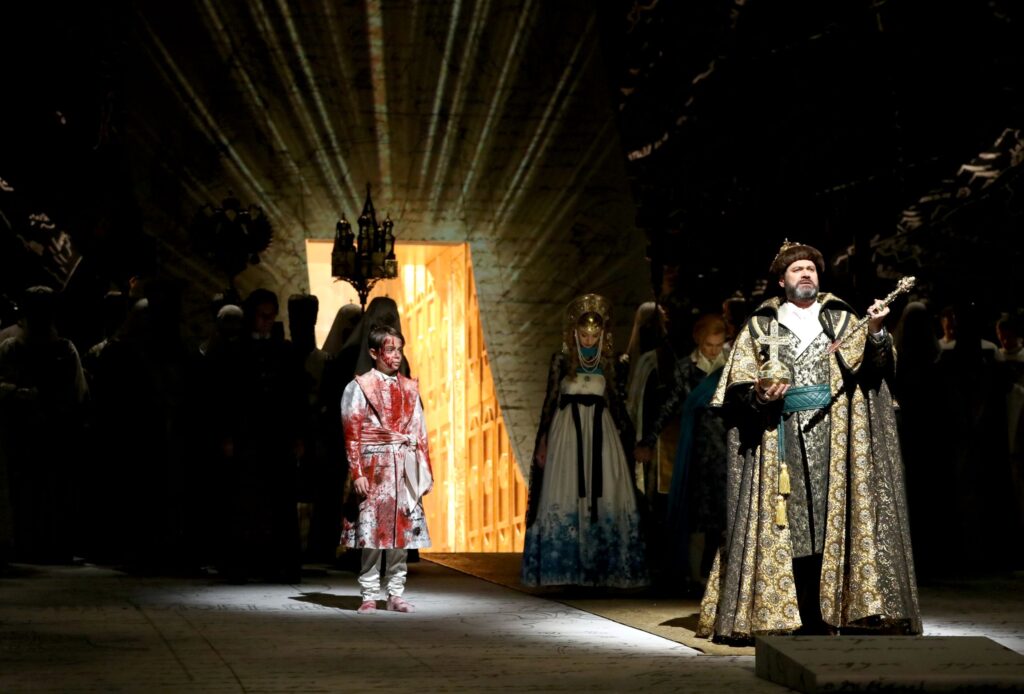 Ildar Abdrazakov jako Borys w La Scali © Brescia e Amisano, Teatro alla Scala