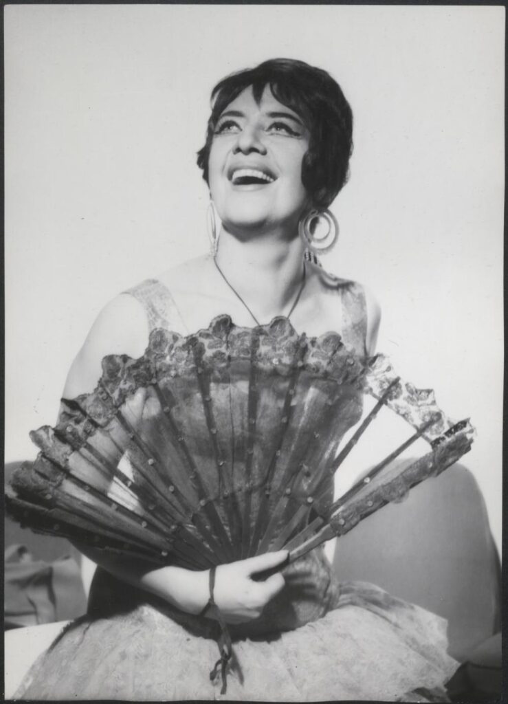 Krystyna Szostek – Radkowa jako Carmen (1967) © Teatr Wielki w Warszawie