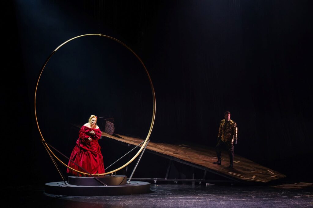 Joanna Tylkowska - Drożdż (Leonora) i Bartłomiej Misiuda (Hrabia di Luna) © Bartek Warzecha | Opera na Zamku