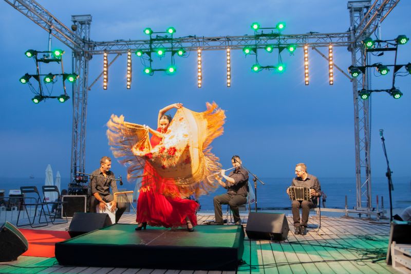 Flamenco na plaży, 2015 © Międzynarodowy Festiwal Muzyczny NDI Sopot Classic