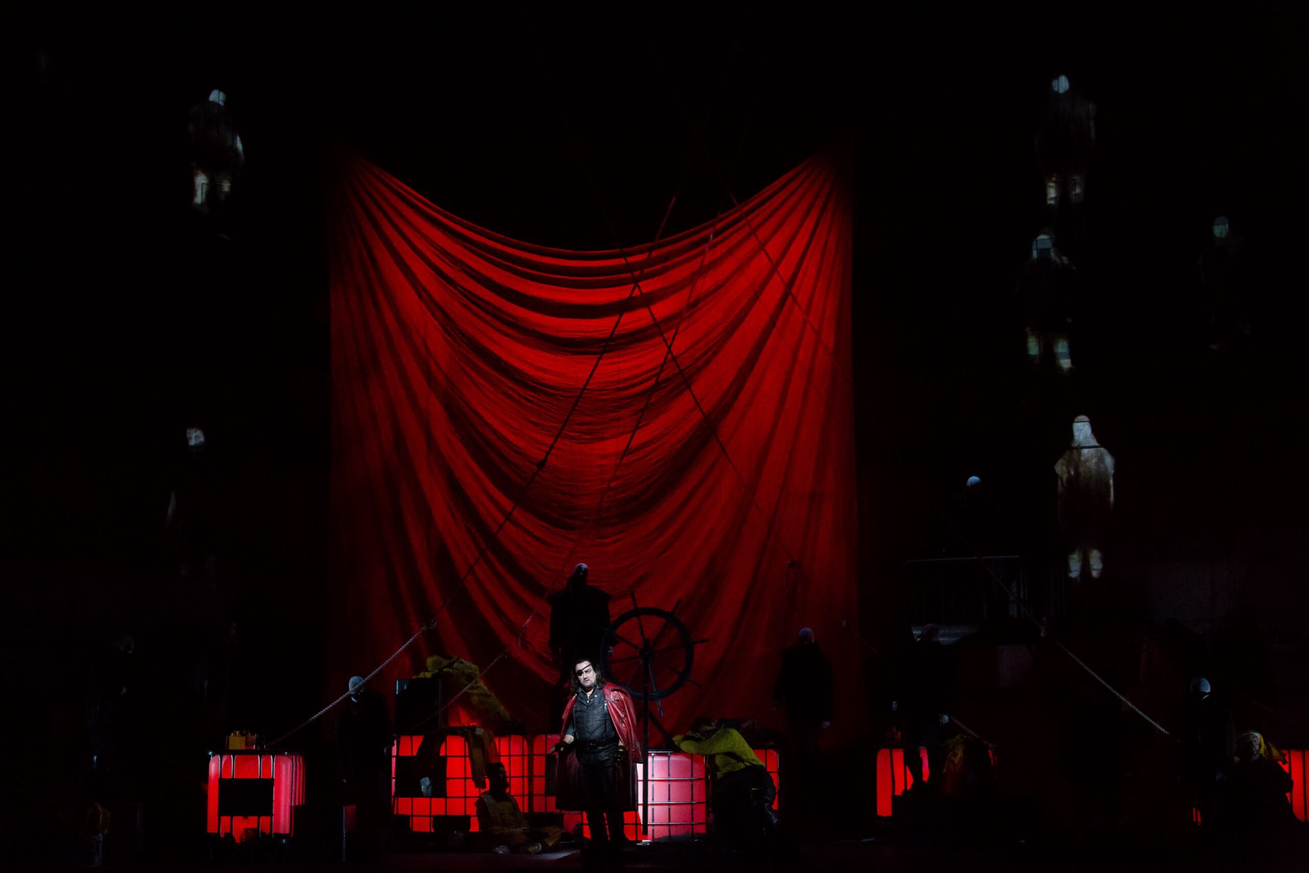 Andrzej Dobber jako Holender Tułacz w Houston Grand Opera, 2018 © Lynn Lane | Houston Grand Opera
