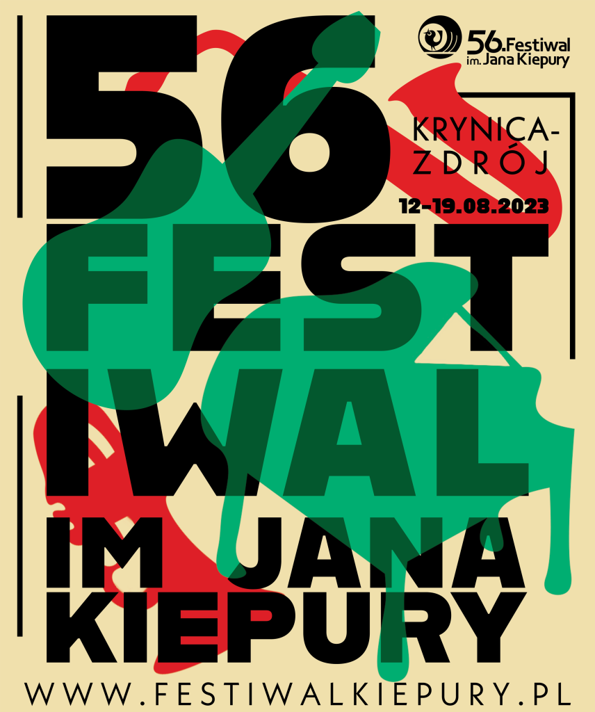 Plakat 56. Fetiwalu im. Jana Kiepury