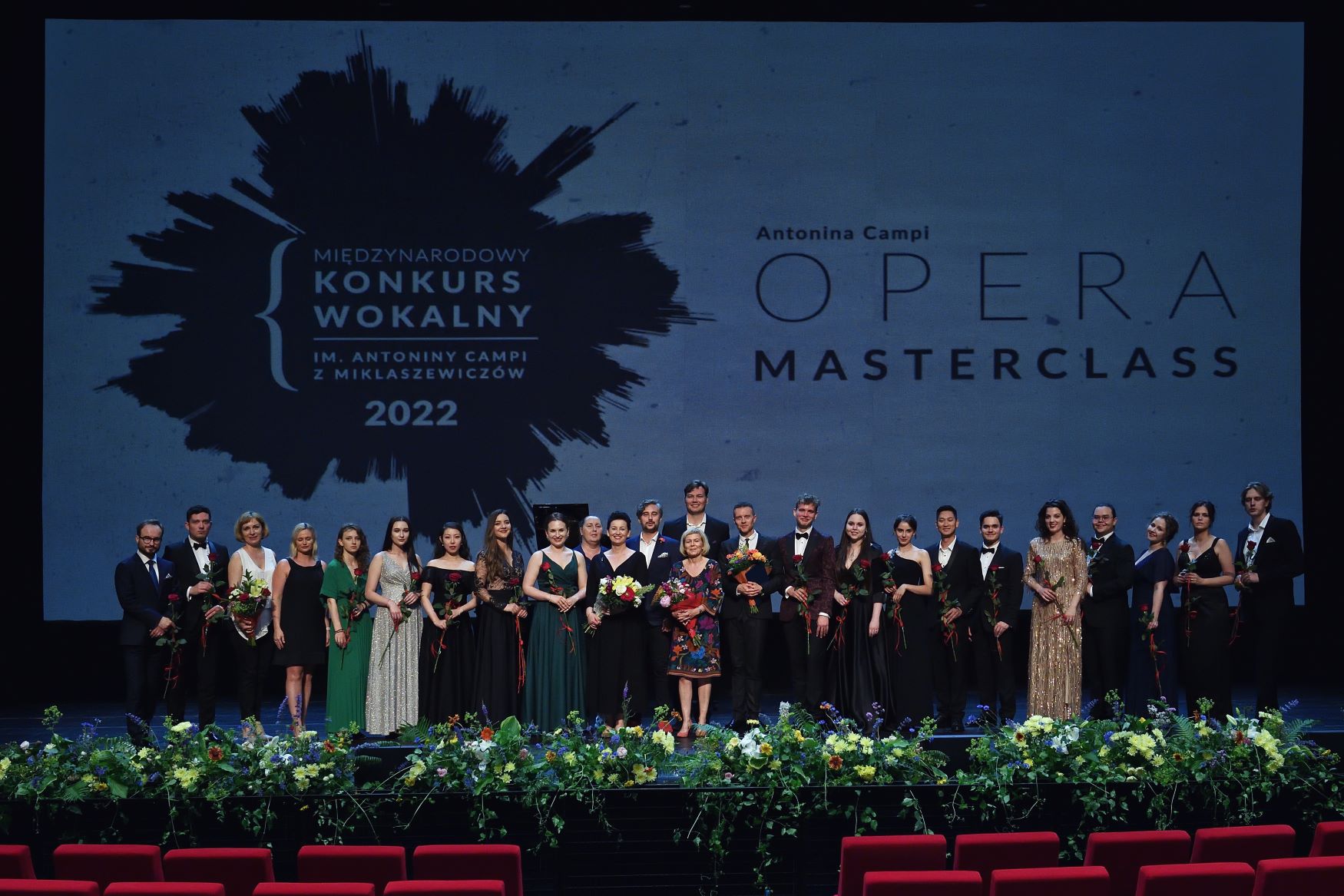 Po koncercie uczestników Antonina Campi Opera Masterclass 2022 © Przemysław Gąbka