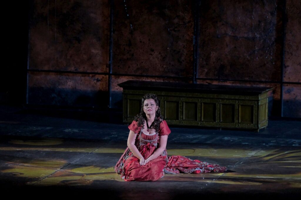Aleksandra Kurzak w „Tosce” na festiwalu Arena di Verona 2023 © EnneviFoto