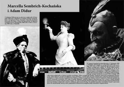 Fragment wystawy Juliusza Multarzyńskiego „Marcella Sembrich-Kochańska. Polka. Artystka Świata” © Juliusz Multarzyński