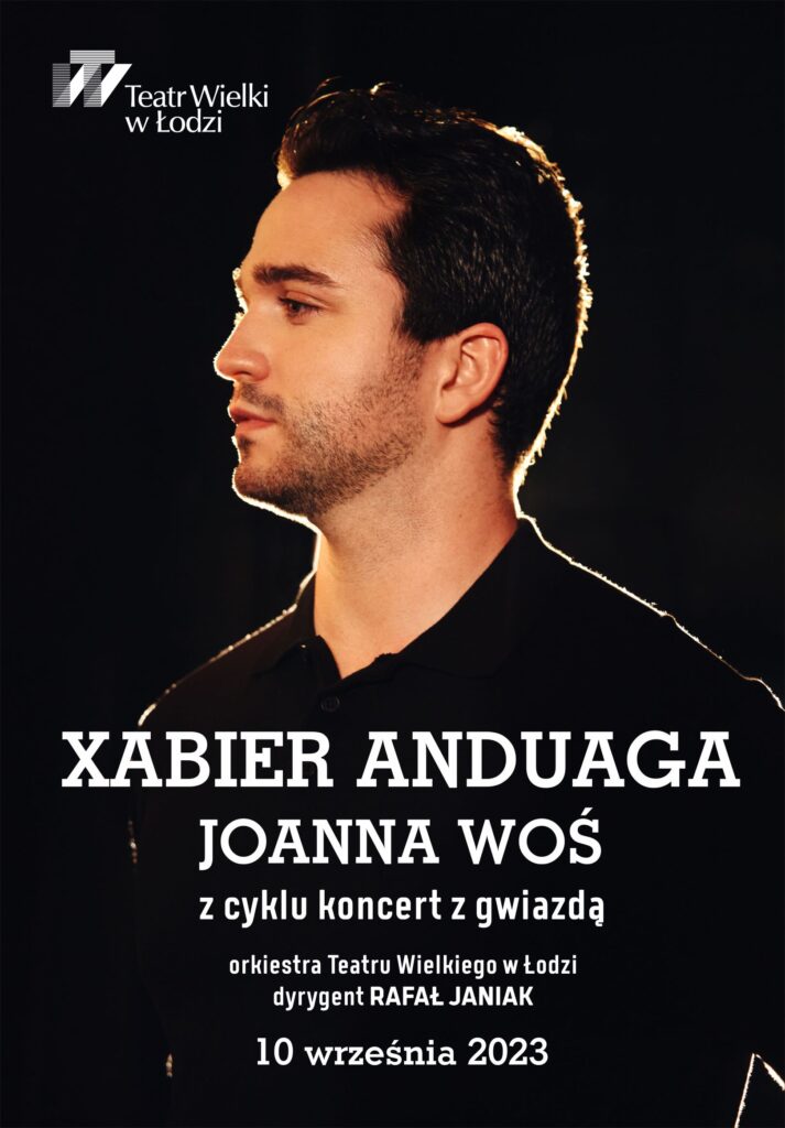 „Koncert z gwiazdą” – plakat © Teatr Wielki w Łodzi