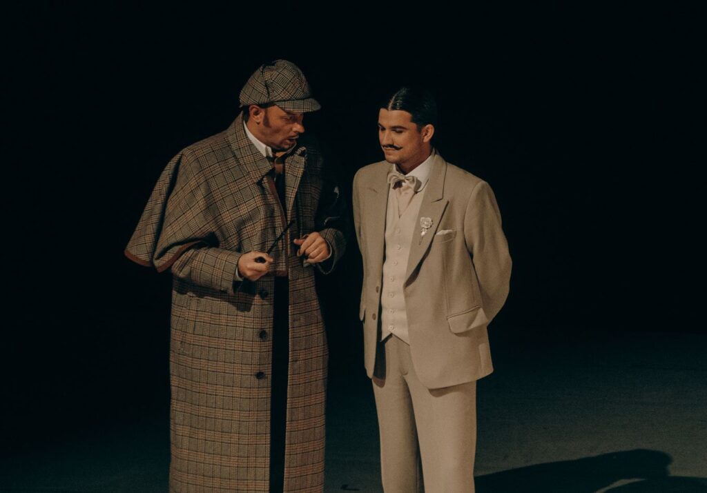 Andrzej Sobierajski (Holmes) i Jakub Foltak (Poirot) © Andrii Kotelnikov