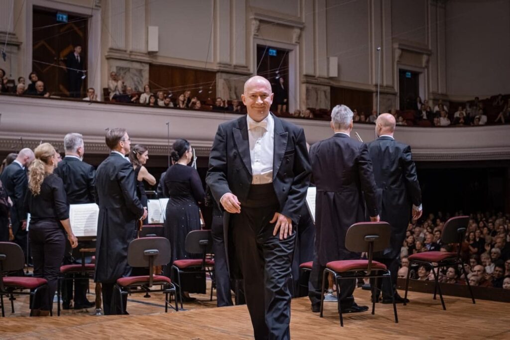 Michał Klauza w Filharmonii Narodowej © archiwum prywatne