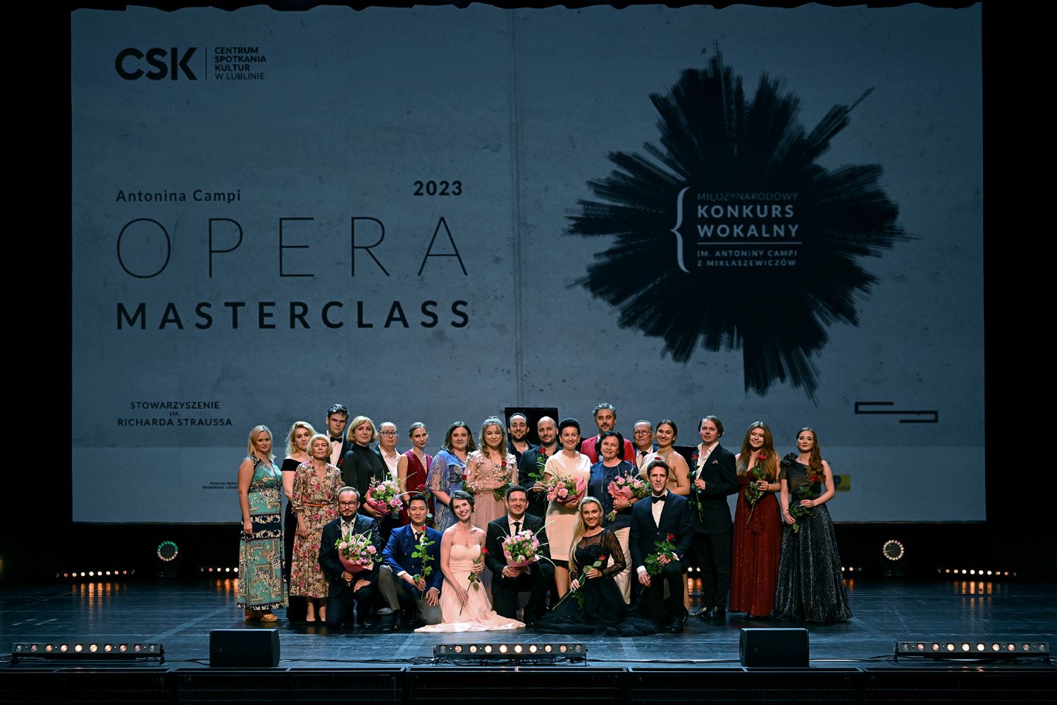 Po koncercie finałowym Antonina Campi Opera Masterclass 2023 © Przemysław Gąbka
