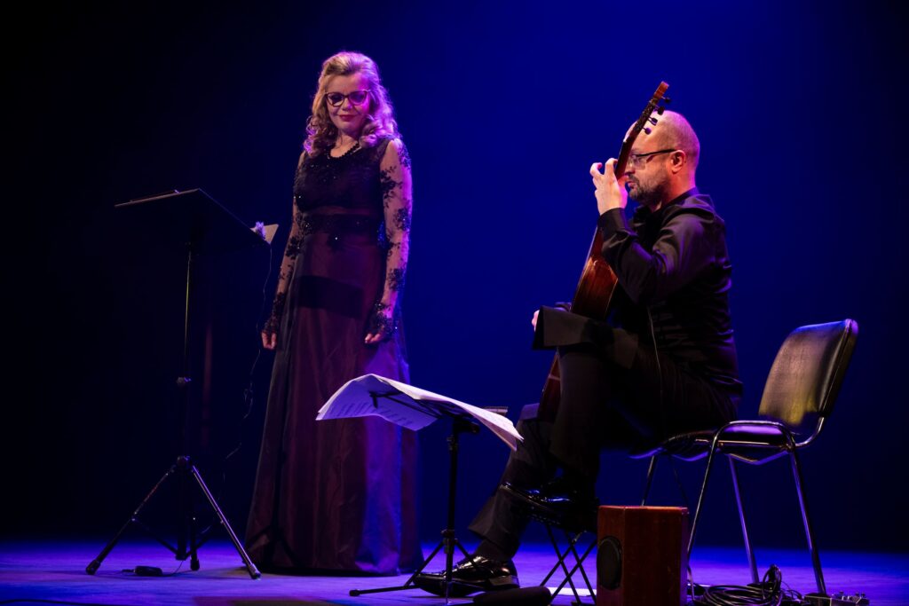 Agnieszka Rehlis i Krzysztof Meisinger w koncercie „Kolędy do nieba" © Marcin Cieślak