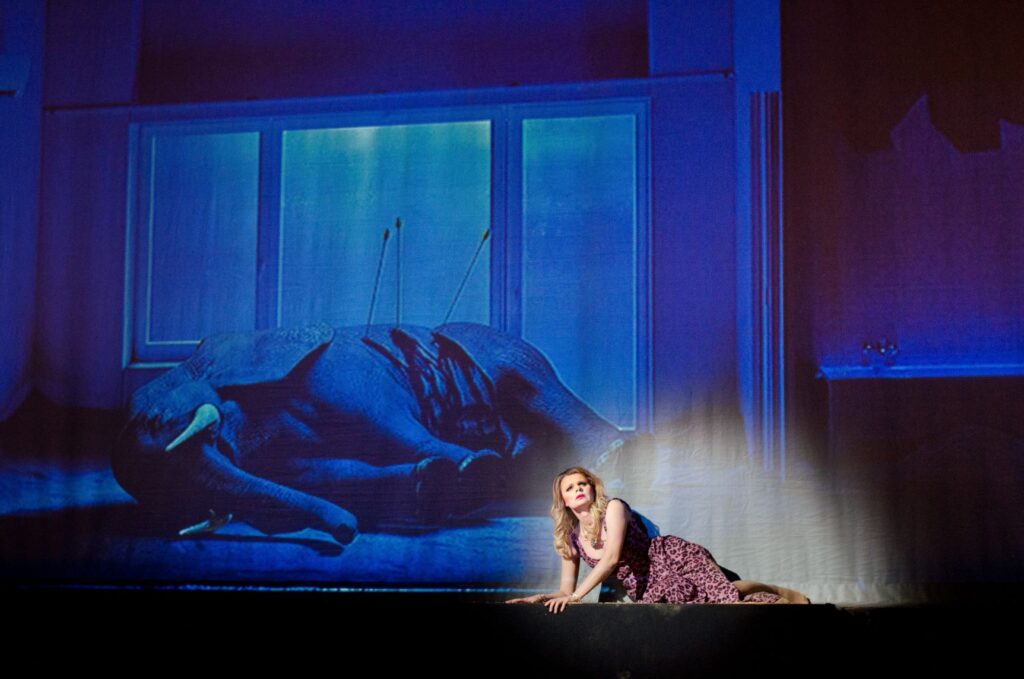 Agnieszka Rehlis jako Amneris w Operze Estońskiej © Harri Rospu