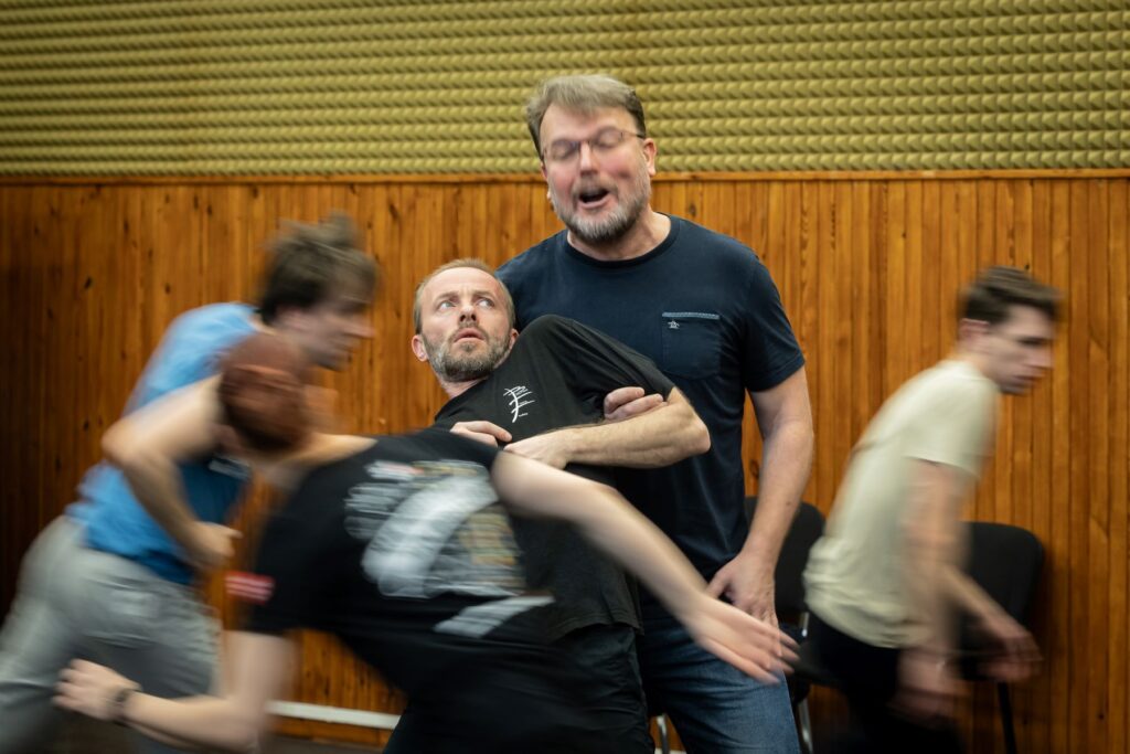 Tomasz Konieczny podczas prób do „Latającego Holendra" © Krzysztof Mystkowski / KFP