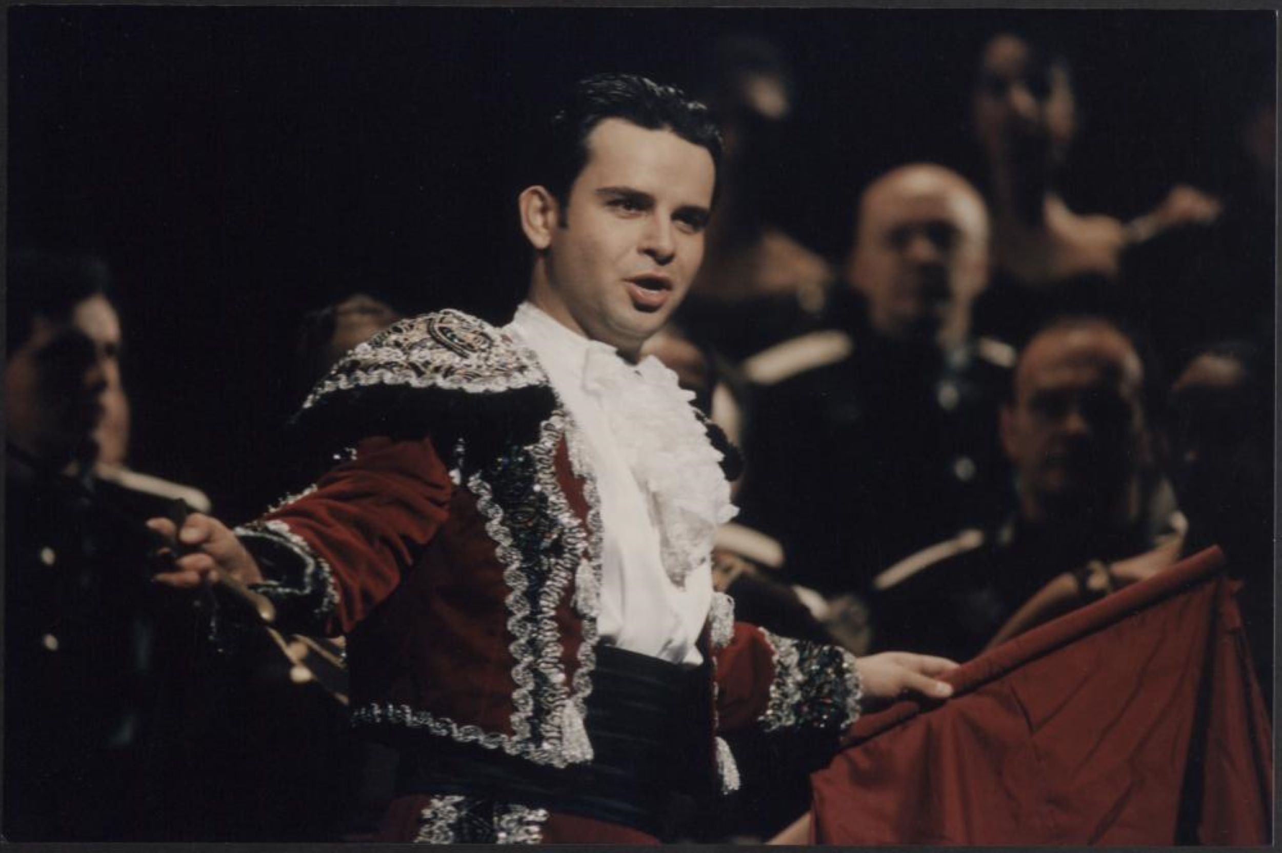 Marcin Bronikowski jako Escamillo w „Carmen" w Teatrze Wielkim - Operze Narodowej, 1995 © archiwum TW-ON