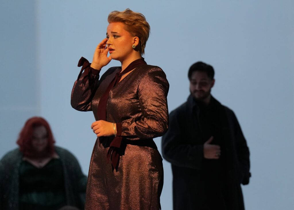 Gabriela Legun w „Rivoluzione” i „Nostalgii” w La Monnaie w reżyserii Krystiana Lady © Karl Forster