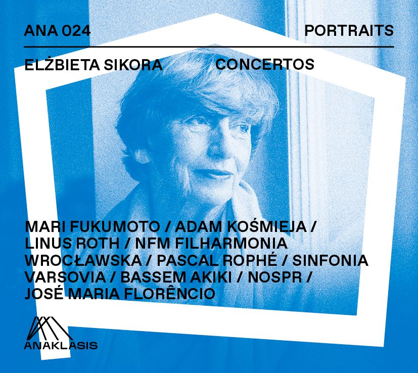 Płyta „Concertos” Elżbiety Sikory wydana w wytwórni Anaklasis © Anaklasis