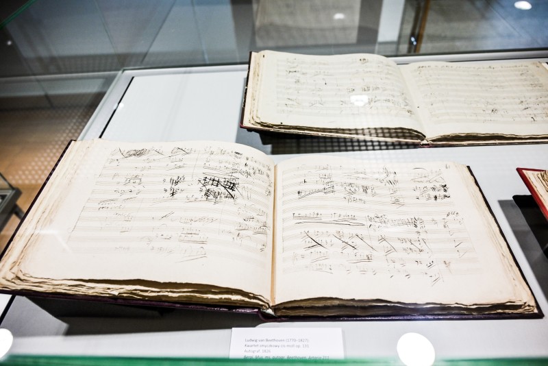 Wystawa Manuskryptów Muzycznych w Bibliotece Jagiellońskiej © Anna Wojnar