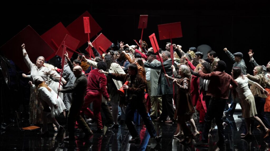 „Rivoluzione” i „Nostalgia” w La Monnaie w reżyserii Krystiana Lady © Karl Forster
