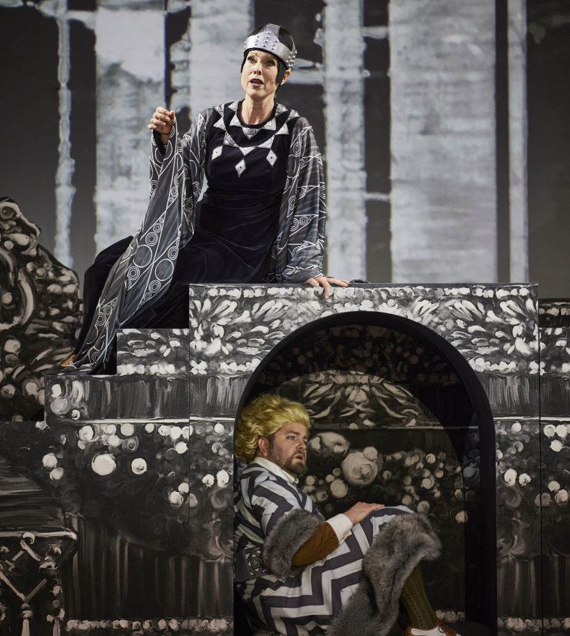 Anna Gabler (Kundry) i Tadeusz Szlenkier (Parsifal) w Staatstheater Nürnberg © Staatstheater Nürnberg  Ludwig Olah