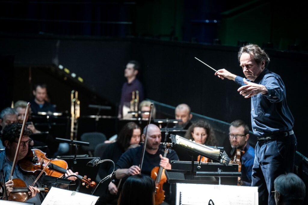 Massimiliano Caldi podczas prób w Operze i Filharmonii Podlaskiej © Michał Heller/OiFP