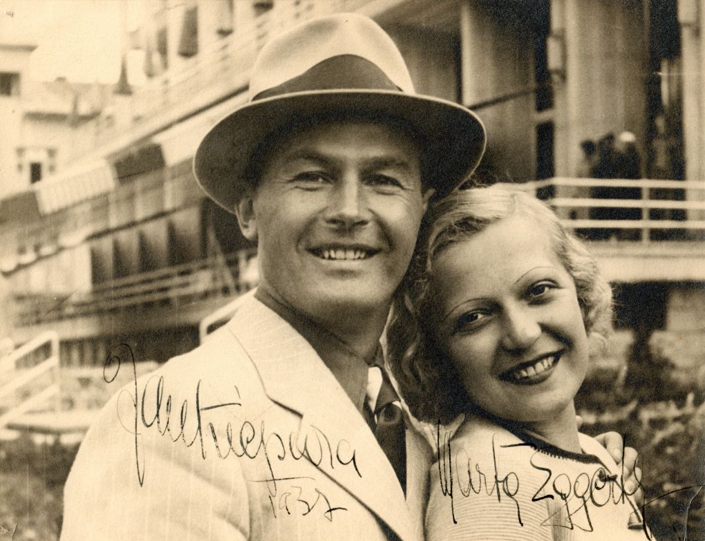 Jan Kiepura i Marta Eggerth w Krynicy © archiwum Fundacji ORFEO