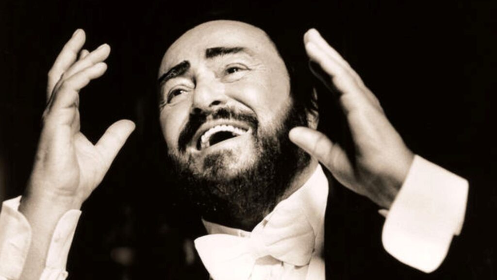 Luciano Pavarotti w Hyde Parku © materiały prasowe