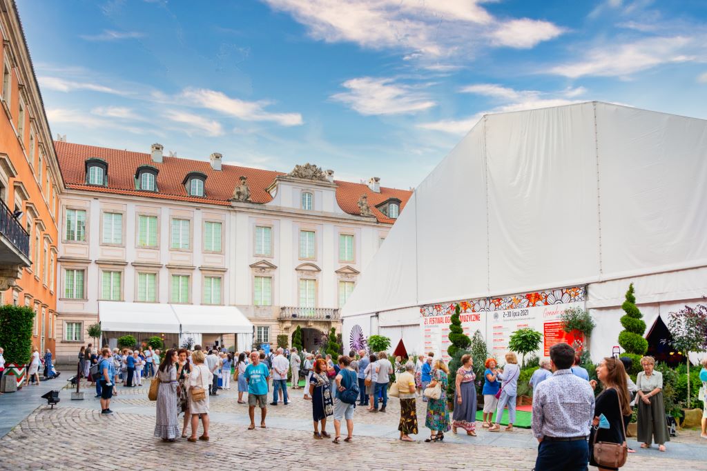 Festiwal Ogrody Muzyczne na Dziedzińcu Wielkim Zamku Królewskiego w Warszawie © materiały prasowe