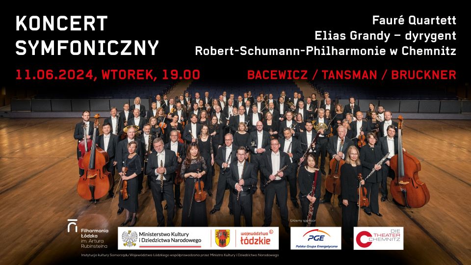 Zapowiedź koncertu Robert Schumann Philharmonie w Filharmonii w Łodzi © materiały prasowe
