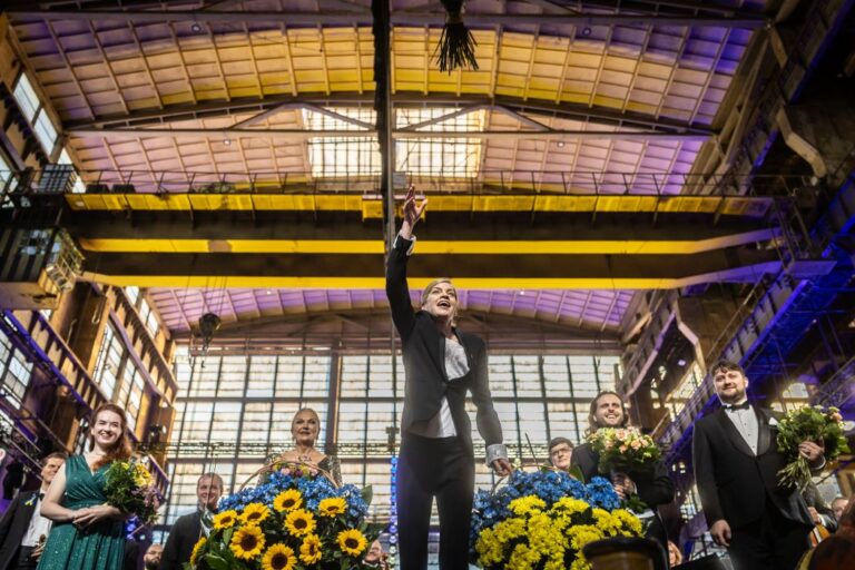 Hymn wolności i chwały w Stoczni CRIST w Gdyni. Ukrainian Freedom Orchestra na II Baltic Opera Festival