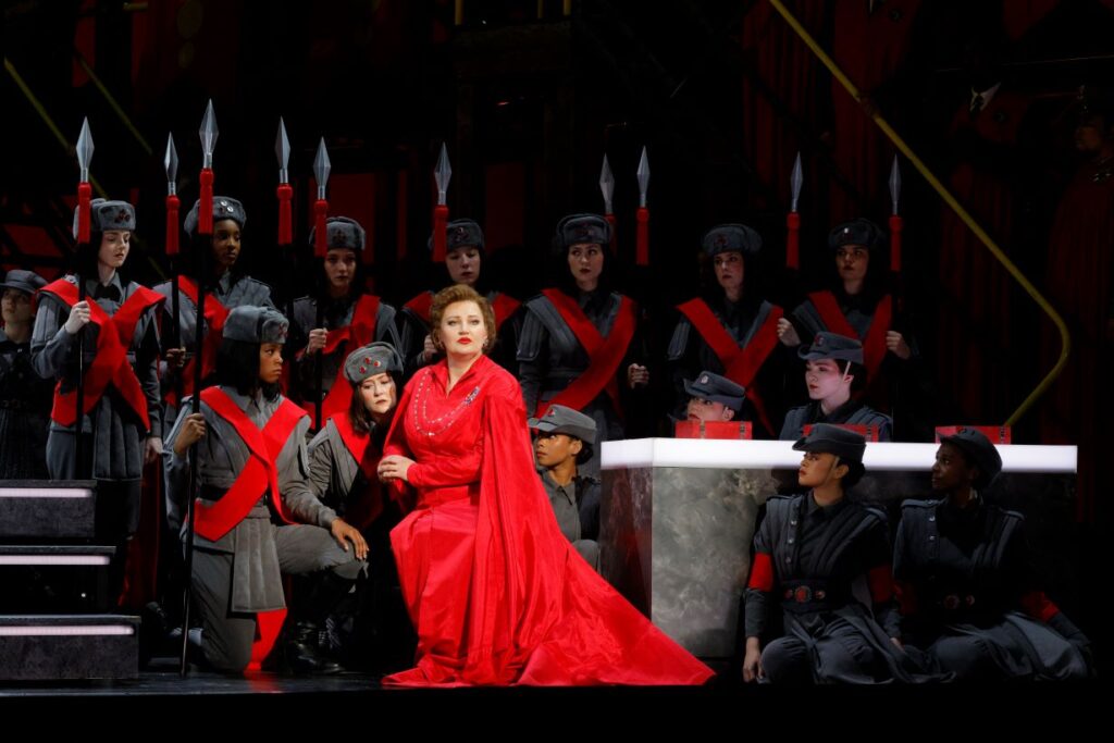 Ewa Płonka (Turandot), Washington National Opera © Cory Weaver