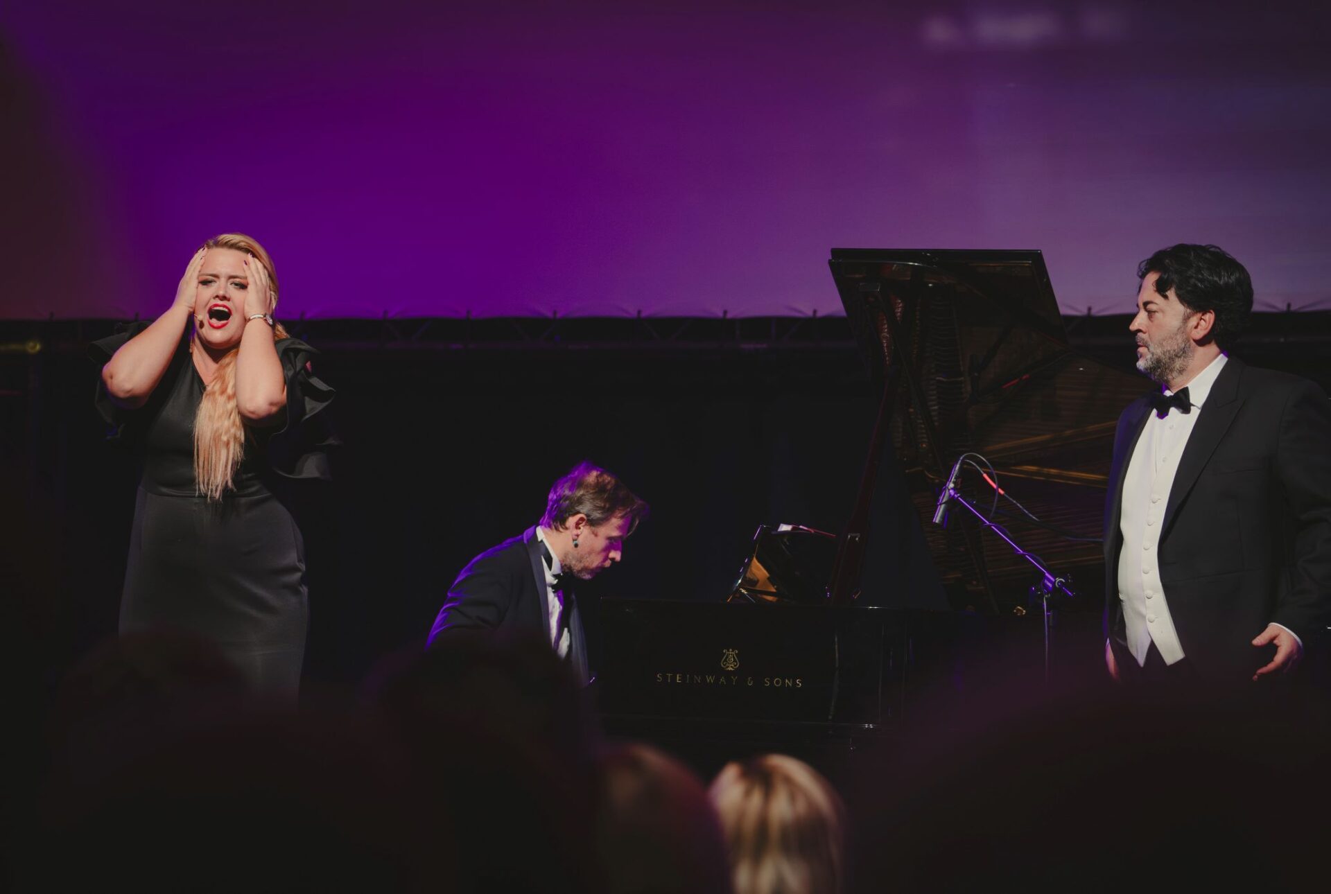 Iwona Sobotka, Marek Ruszczyński i David Baños w koncercie „Tribute to Puccini” 24. edycji „Ogrodów Muzycznych” © Qinke Chang