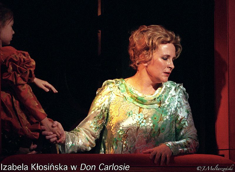 Izabela Kłosińska jako Elżbieta w „Don Carlosie” © Juliusz Multarzyński