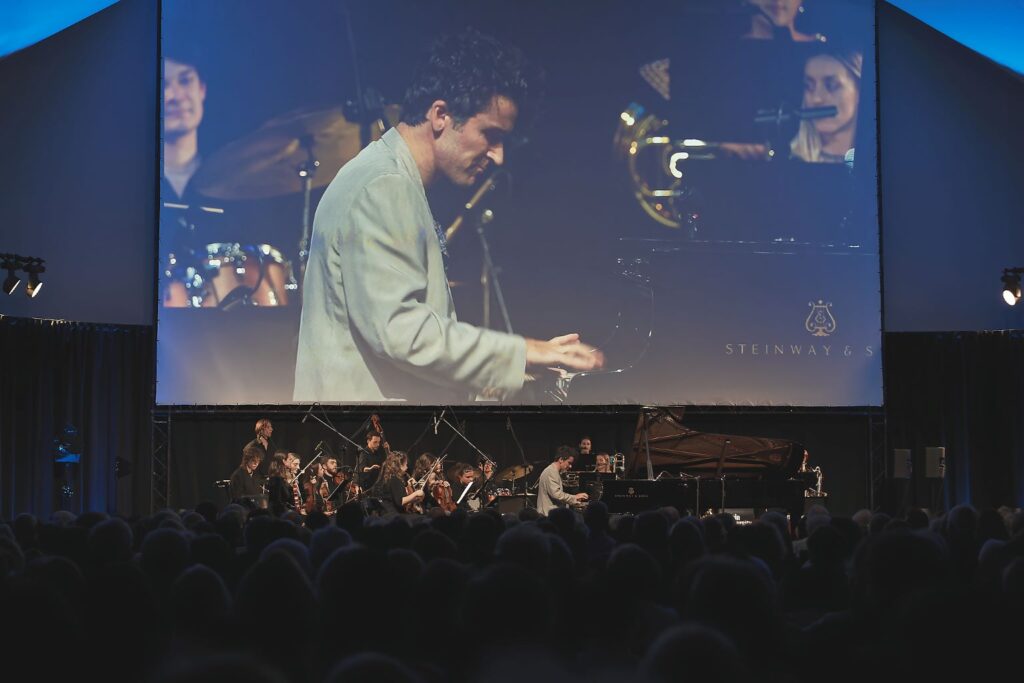 Marcin Masecki na „Ogrodach Muzycznych" © Marlena Pióro