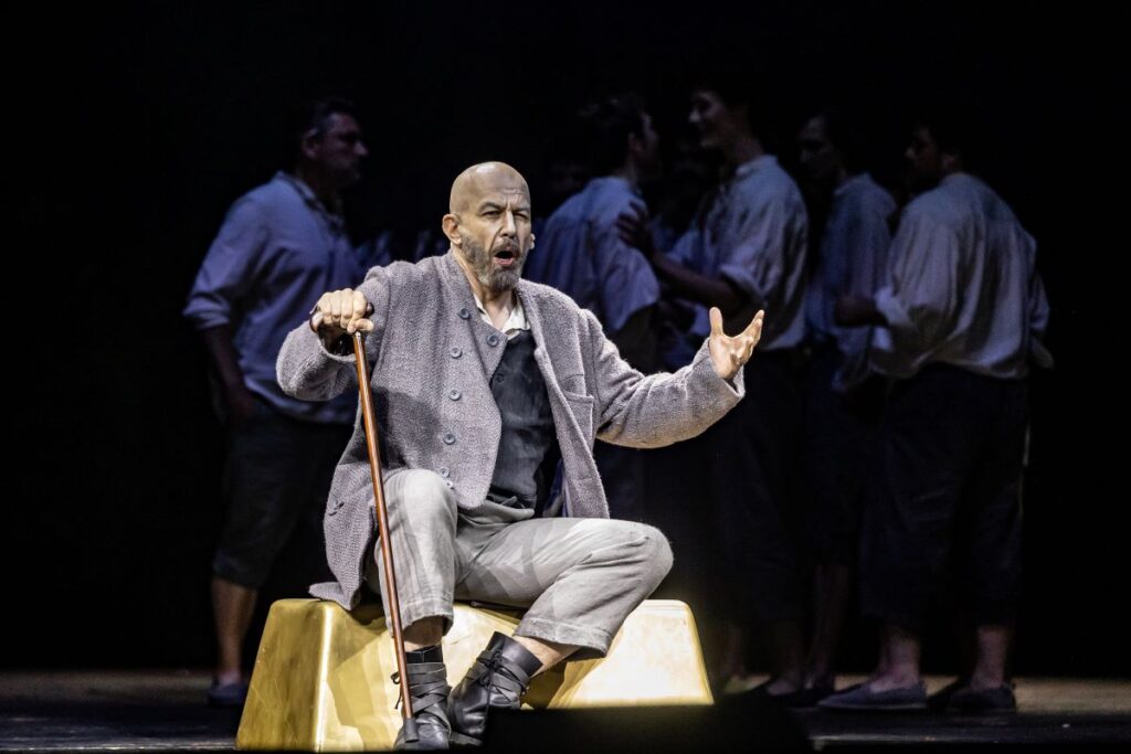 Rafał Siwek (Daland) w „Latającym Holendrze” w Operze Leśnej podczas II Baltic Opera Festival © Krzysztof Mystkowski