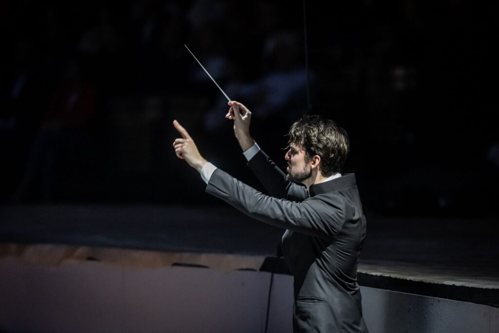 Yaroslav Shemet prowadzi „Latającego Holendra” w Operze Leśnej podczas II Baltic Opera Festival © Krzysztof Mystkowski