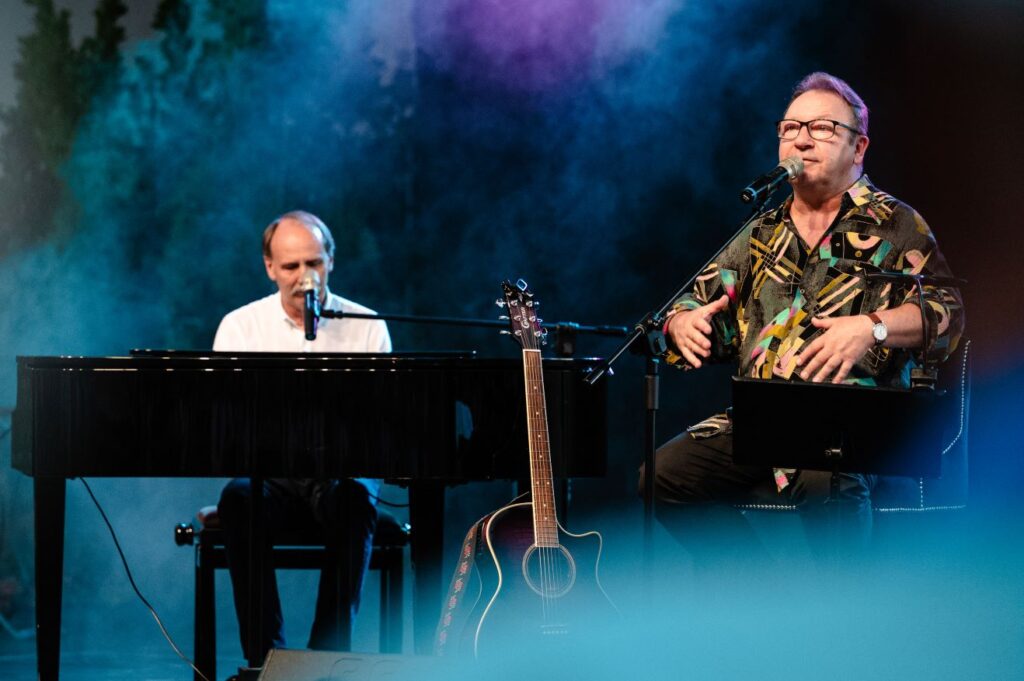 Roman Hudaszek i Zbigniew Zamachowski w Białej Podlaskiej © Miasto Biała Podlaska 