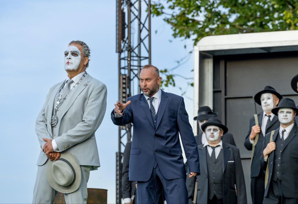 Łukasz Konieczny jako Eremita w „Wolnym strzelcu” na Eutiner Festspiele 2024 © materiały prasowe Eutiner Festspiele