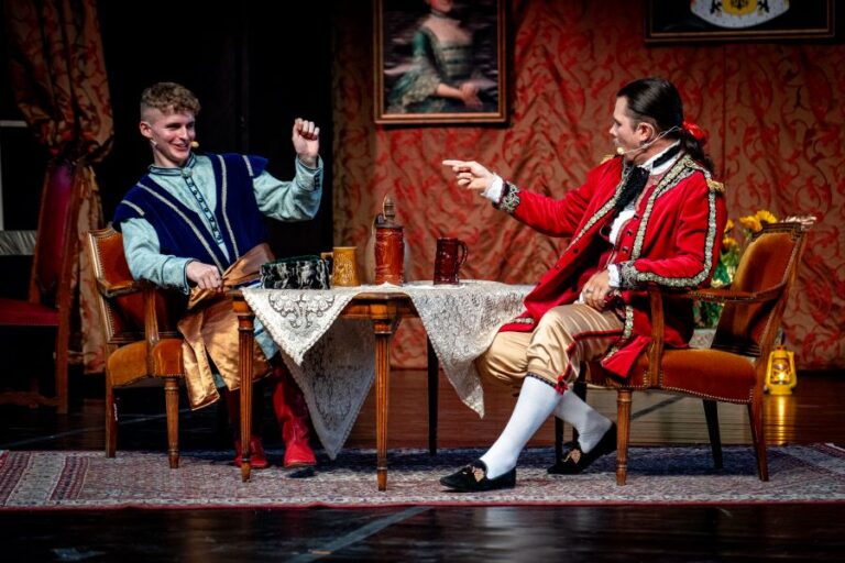 „Los jest sprawiedliwy, jeśli ktoś nie jest leniwy”. Premiera „Panie Kochanku” Teatru Słowa na 6. Festiwalu im. Bogusława Kaczyńskiego w Białej Podlaskiej