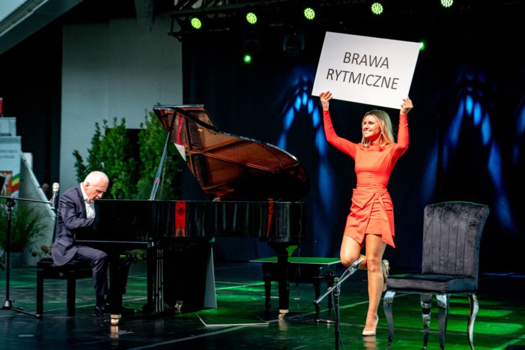 Waldemar Malicki i Małgorzata Krzyżanowicz w Białej Podlaskiej © Miasto Biała Podlaska