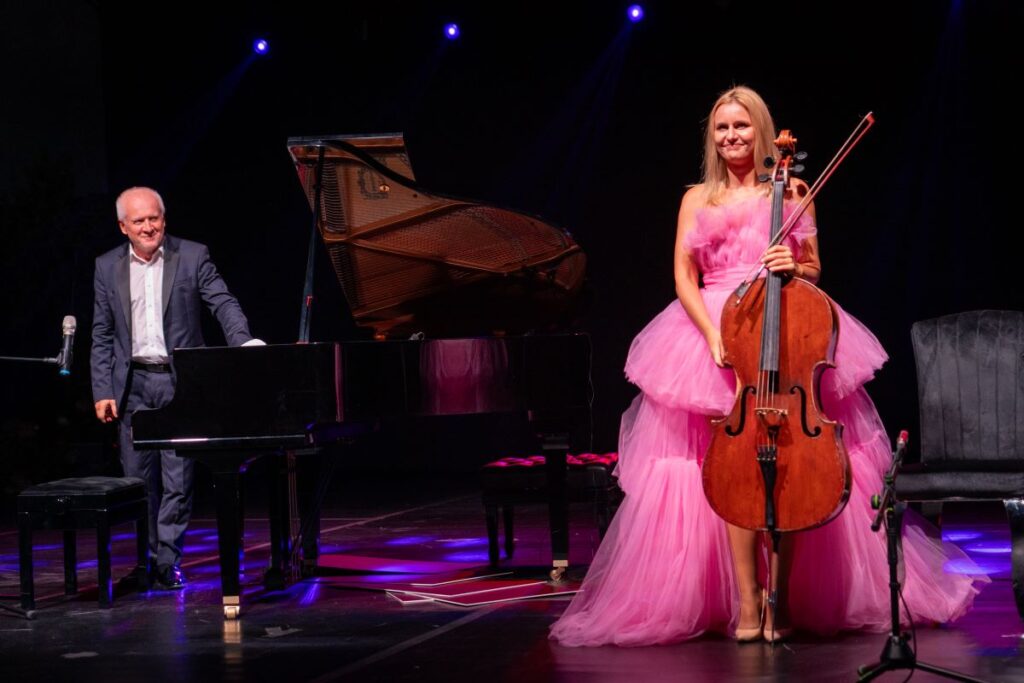 Waldemar Malicki i Małgorzata Krzyżanowicz w Białej Podlaskiej © Miasto Biała Podlaska