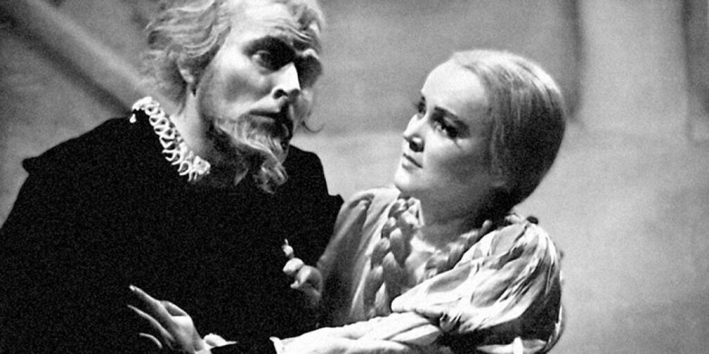 Antoni Wolak (Rigoletto) i Jadwiga Romańska (Gilda), Opera Krakowska, 1959 © Opera Krakowska