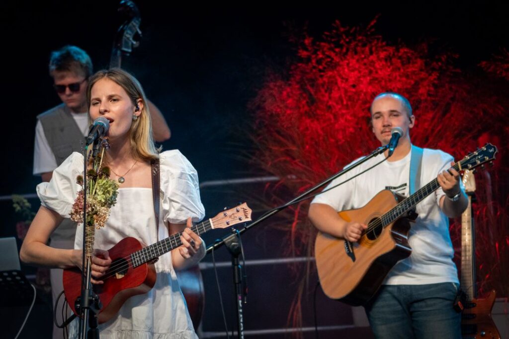 Koncert Natalii Marczuk i jej zespołu w Białej Podlaskiej © Miasto Biała Podlaska