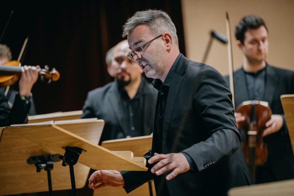 Mariusz Godlewski. Drugi koncert Międzynarodowego Festiwalu Muzycznego im. Tadeusza Bairda w Zielonej Górze © Wojciech Grzędziński