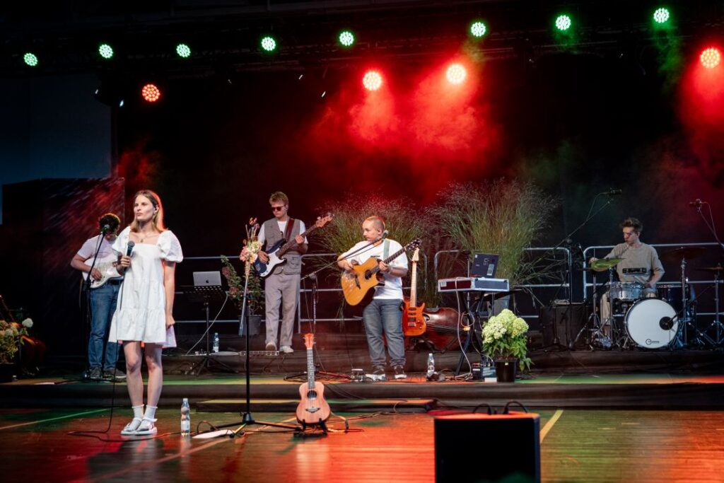 Koncert Natalii Marczuk i jej zespołu w Białej Podlaskiej © Miasto Biała Podlaska