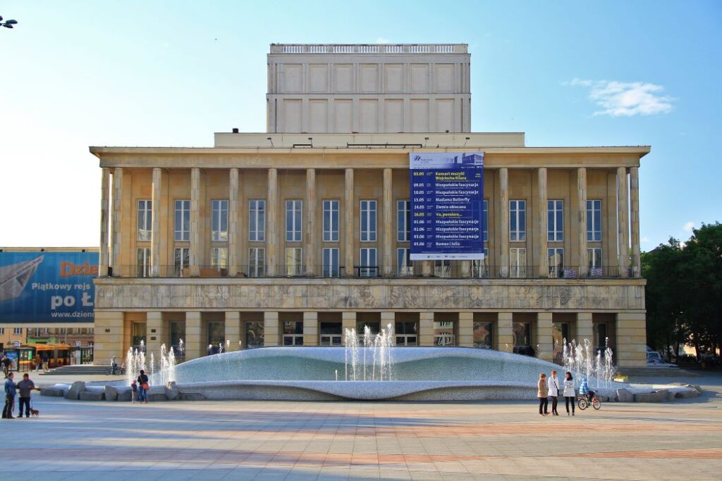 Teatr Wielki w Łodzi © domena publiczna, Wikimedia Commons