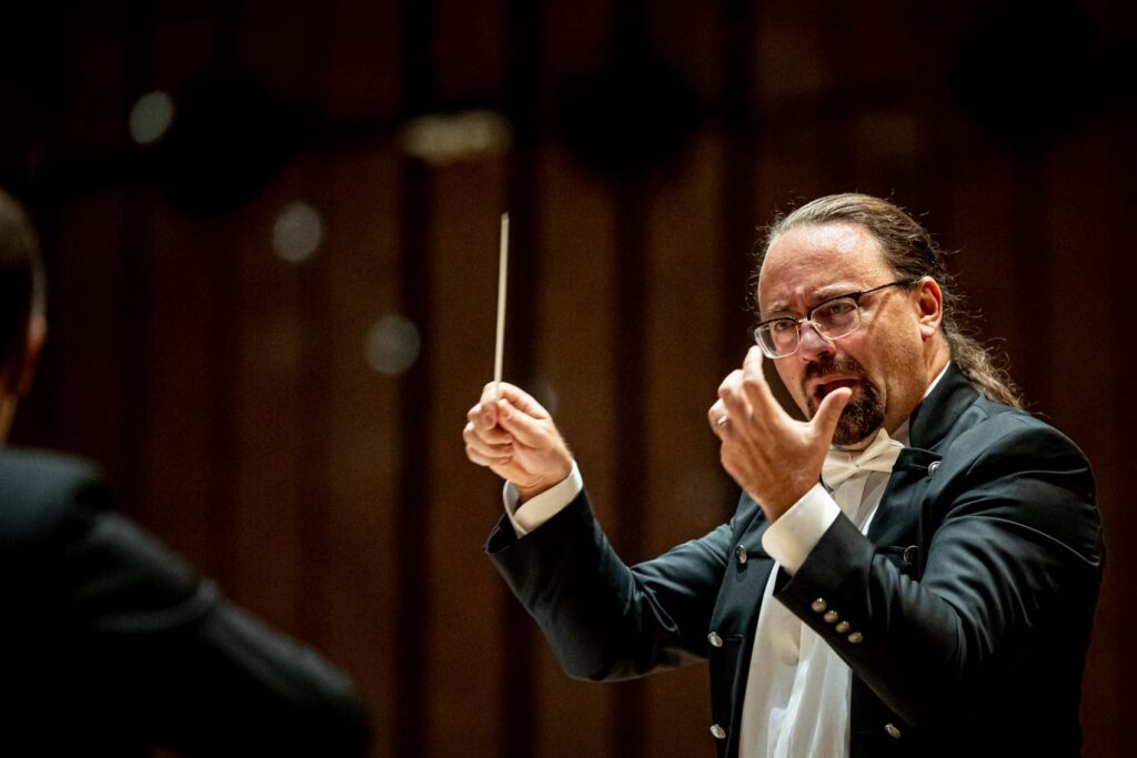 Francesco Bottigliero w Filharmonii Łódzkiej © archiwum artysty 