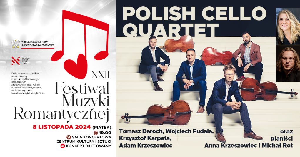 Koncert Polish Cello Quartet © materiały prasowe organizatora