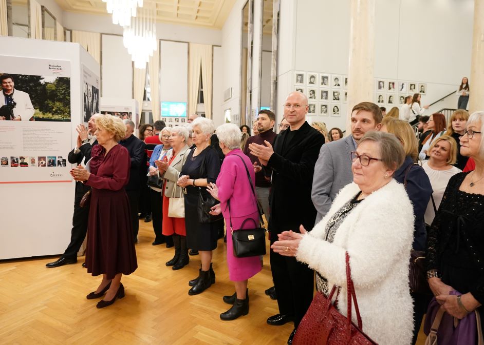 Otwarcie wystawy o Bogusławie Kaczyńskim „Świat opery, operetki i baletu” w Teatrze Wielkim w Łodzi © Joanna Miklaszewska