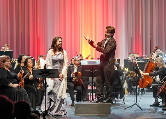 Aleksandra Kurzak w „Koncercie z Gwiazdą” w Teatrze Wielkim w Łodzi © Joanna Miklaszewska